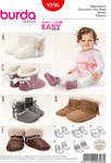 Baby Booties, Faux Fur Booties Baby Booties, Faux Fur Booties