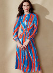 Raglan-Sleeve, Waist-Pleated Dress - Rachel Comey - Rachel Comey Raglan-Sleeve, Waist-Pleated Dress - Rachel Comey - Rachel Comey