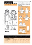 Sweatshirt, skirt, vest, gamache Sweatshirt, skirt, vest, gamache