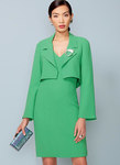 Petite Cropped Jacket and V-Neck, Princess Seam Dress, Tom and Linda Platt Petite Cropped Jacket and V-Neck, Princess Seam Dress, Tom and Linda Platt