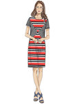 Knit Paneled Dresses Knit Paneled Dresses