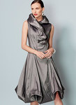 Princess Seam Dresses with Shaped Stand Collar, Kathryn Brenne Princess Seam Dresses with Shaped Stand Collar, Kathryn Brenne