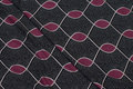 Black, lightweight viscosejersey with heather-colored motif Black, lightweight viscosejersey with heather-colored motif