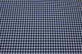 Light grey speckled cotton-jersey with ca. 1 cm navy checks Light grey speckled cotton-jersey with ca. 1 cm navy checks