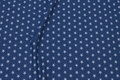 Dark dove-blue cotton-jersey with grey 1 cm stars Dark dove-blue cotton-jersey with grey 1 cm stars