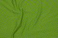 Lime-green cotton-jersey with dark navy mini-dots Lime-green cotton-jersey with dark navy mini-dots