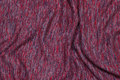 Medium-thickness, speckled jersey-knit in red and navy Medium-thickness, speckled jersey-knit in red and navy