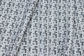 Black and white chanel-look with very discrete lurex-threads Black and white chanel-look with very discrete lurex-threads