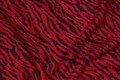 Black and red heavy-knit Black and red heavy-knit