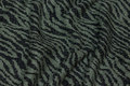 Dusty-green and black heavy-knit Dusty-green and black heavy-knit