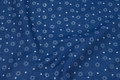 Lightweight stretch-denim with small 15 mm stars Lightweight stretch-denim with small 15 mm stars