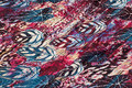 Patterned light knitted in wine and petrol Patterned light knitted in wine and petrol
