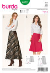 Skirt, bellshaped, hip yoke Skirt, bellshaped, hip yoke