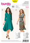 Wrap dress with width Wrap dress with width