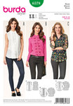 Blouse, sholuder yoke, pleats Blouse, sholuder yoke, pleats