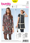 Dress with panel seams Dress with panel seams