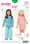 Dress with yoke, blouse, pants Dress with yoke, blouse, pants
