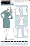 Dress with sidepanel for knits Dress with sidepanel for knits