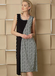Pullover Dresses with Asymmetrical Front, and Sleeve Variations, Marcy Tilton Pullover Dresses with Asymmetrical Front, and Sleeve Variations, Marcy Tilton