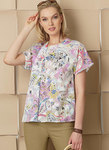 Tops with Invisible Zipper and Self-Fabric Underlay, Kathryn Brenne Tops with Invisible Zipper and Self-Fabric Underlay, Kathryn Brenne