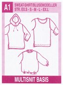 Sweatshirt and blouse models Sweatshirt and blouse models