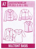 Jacket and vest models Jacket and vest models