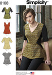 Misses´ Peplum Top with Neckline and Sleeve Variations Misses´ Peplum Top with Neckline and Sleeve Variations