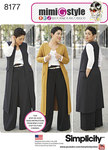 Mimi G Style Trouser, Coat or Vest, and Knit Top Mimi G Style Trouser, Coat or Vest, and Knit Top