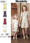 Child´s and Girls´ Dress or Jumper with Skirt Variations Child´s and Girls´ Dress or Jumper with Skirt Variations