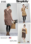 Misses´ Dottie Angel Frock: Wrap & Slip Dress Misses´ Dottie Angel Frock: Wrap & Slip Dress