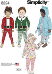 4 Toddler´s Robe and Knit Trousers and Tops 4 Toddler´s Robe and Knit Trousers and Tops