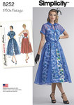 2 Misses 1950s Dress and Redingote 2 Misses 1950s Dress and Redingote