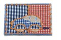 Patchwork squared car 8x5cm Patchwork squared car 8x5cm