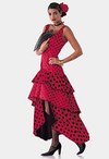 Dress for samba or flamenco