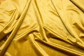Beautiful, golden brass-colored rokoko-velvet with light shiny surface