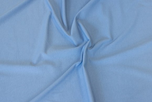 Light blue cotton-jersey