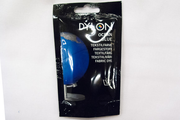 Dylon textile hand wash dye, ocean blue