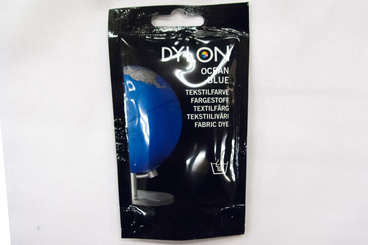 Dylon hand wash dye, ocean blue | FJOELNER