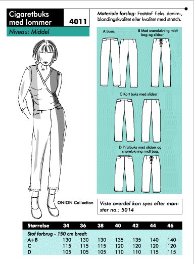Pants with pockets