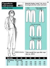 Pants with pockets. Onion 4011. 