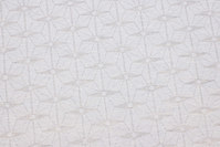 Rugged, teflon-coated textile-table-cloth in delicate light grey