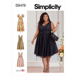 Dresses. Simplicity 9476. 