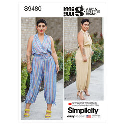 Jumpsuit. Mimi Goodwin. Simplicity 9480. 