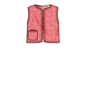 Toddlers knit top, jacket, vest, skirt and pants
