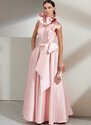 Special Occasion Dress and Sash. Badgley Mischka