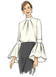 Top with Sleeve and Cuff Variations