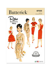Dress, jacket, capelet and overskirt. Butterick 7035. 