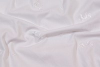 White embroidery anglaise with Baby-embroidery