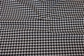 Black white tiny-step furniture fabric