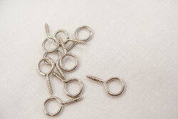 Grommets for curtain wire